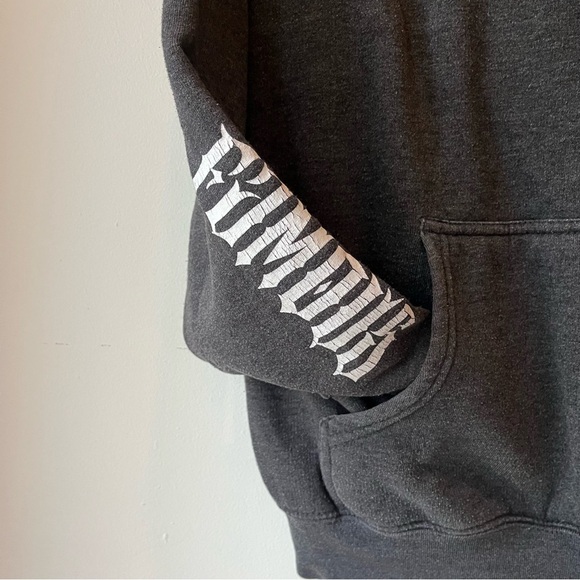 Famous Stars and Straps Black Logo Hoodie Men’s XL Streetwear Skate Punk Cozy - Picture 3 of 10